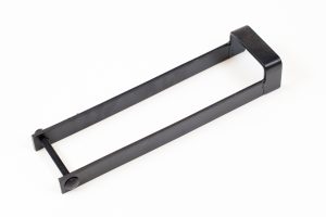 Black 450mm (18") Heavy Duty Throw Over Loop for 3" Gates