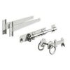 18" Medium Tee Hinge Galvanised Single Gate 10 Pack