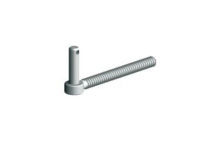 Fieldgate Hook to screw 16mm