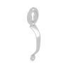 Chrome Euro Long Throw Pull Handle