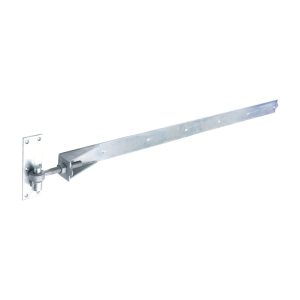 GALV 1200mm (48 inch) Adjustable Hook and Band Hinges PER PAIR complete with fixings