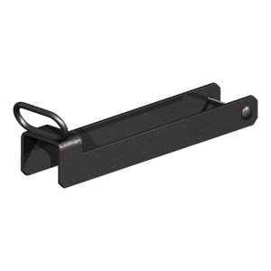 Heavy Duty 18" (450mm) Black Throwover Loop With Lifting Handle for 3" Gates