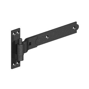 Black 750mm (30") Cranked Hook and Bands PER PAIR