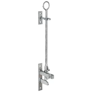 Galvanised Hunting Type Lift Catch and Cranked Striker
