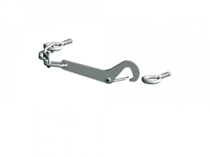 Galvanised Safety Gate Hooks and Eyes Box of 10