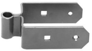BLACK on GALV Field Gate Band 125mm (5")