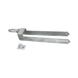 GALV 450mm (18") Throw-Over Locking Gate Loop for 3" Gates