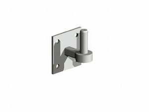 Galvanised Hook on 4"x4" plate