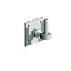 Adjustable Hook on 4″x 4″ Plate Galvanised